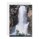 Snowmelt Falls, Glacier National Park, Montana, U. Personalized Invitation