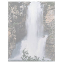 Snowmelt Falls, Glacier National Park, Montana, U. Letterhead Design