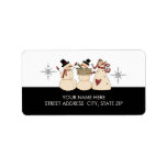 Snowmen Address Mailing Labels