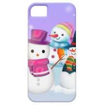 Snowmen iPhone 5 Covers