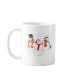 snowmen coffee mug