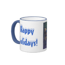 Snowmen Out Camping mugs by baliscott Snowmen Out Camping mugs