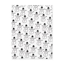 Snowmen Postcard