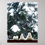 snowmen poster