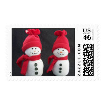 Snowmen stamps