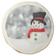 Snowmen Sugar Cookie