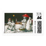 Snowmen Vintage Christmas Stamps