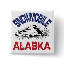 Snowmobile Alaska buttons