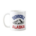 Snowmobile Alaska mugs by OutdoorObsessions Snowmobile Alaska mugs