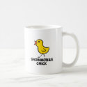 Snowmobile Chick Mug
