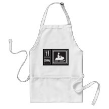 Snowmobile Fanatic - Eat, sleep, go snowmobiling! Apron