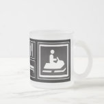 Snowmobile Fanatic - Eat, sleep, go snowmobiling! Coffee Mug