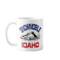 Snowmobile Idaho mugs by OutdoorObsessions Snowmobile Idaho mugs