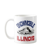 Snowmobile Illinois mugs by OutdoorObsessions Snowmobile Illinois mugs