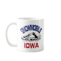Snowmobile Iowa Coffee Mug