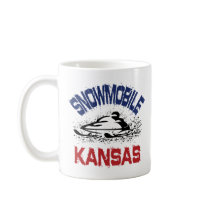 Snowmobile Kansas mugs by OutdoorObsessions Snowmobile Kansas mugs