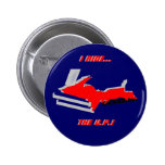 SNOWMOBILE MICHIGAN'S UPPER PENINSULA BUTTON!