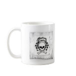 snowmobile race coffee mugs