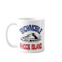 Snowmobile Rhode Island mugs by OutdoorObsessions Snowmobile Rhode Island mugs
