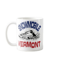 Snowmobile Vermont mugs by OutdoorObsessions Snowmobile Vermont mugs