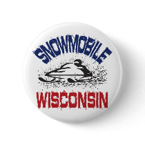 Snowmobile Wisconsin buttons by OutdoorObsessions Snowmobile Wisconsin buttons
