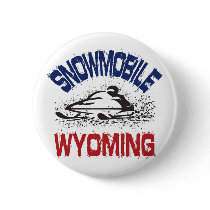 Snowmobile Wyoming buttons by OutdoorObsessions Snowmobile Wyoming buttons