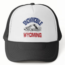 snowmobile Wyoming hats