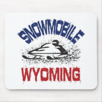 Snowmobile Wyominh]g mousepads