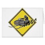 Snowmobile X-ing Cards