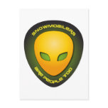 Snowmobilers Are People Too Postcard
