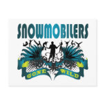Snowmobilers Gone Wild Post Cards