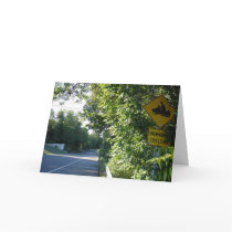 Snowmobiles Crossing? cards