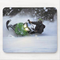 Snowmobiles mousepads