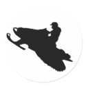snowmobiling sticker