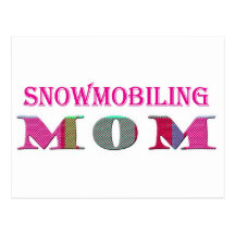 SnowmobilingMom Postcard