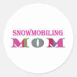 SnowmobilingMom Stickers