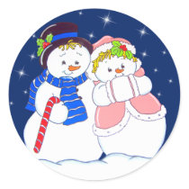 Snowpeople1 stickers