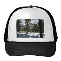 Snows In Flagstaff At Arizona And On Mt. Elden Trucker Hats