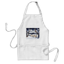 Snowscape Apron by robertfaggartist Snowscape Apron