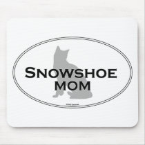Snowshoe Mom mousepads