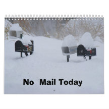 Snowstorm "09" wall calendars
