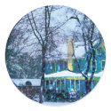 Snowstorm sticker