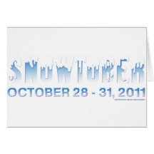 Snowtober 2011 greeting cards