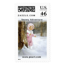 Snowy Adventure postage