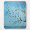 Snowy Branches mousepads by twincoveart Snowy Branches mousepads