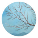 Snowy Branches Sticker by twincoveart Snowy Branches Sticker