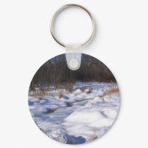 Snowy Brook ~ keychain