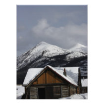 Snowy Cabin