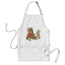 Snowy Christmas aprons by Spice Snowy Christmas aprons