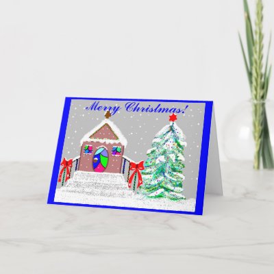 Snowy Christmas cards